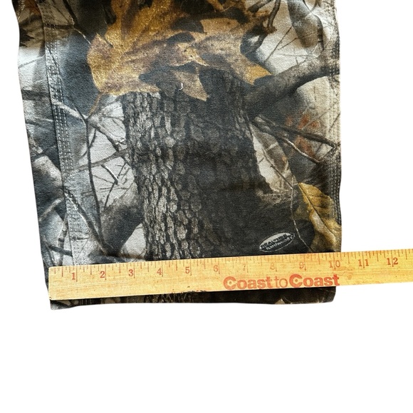 Vintage Carhartt Men’s Real Tree Camo Dungaree Carpenter Jeans Size 40X34 - Picture 7 of 9